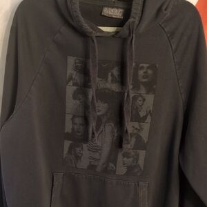 Taylor Swift Charcoal Graphic Hoodie